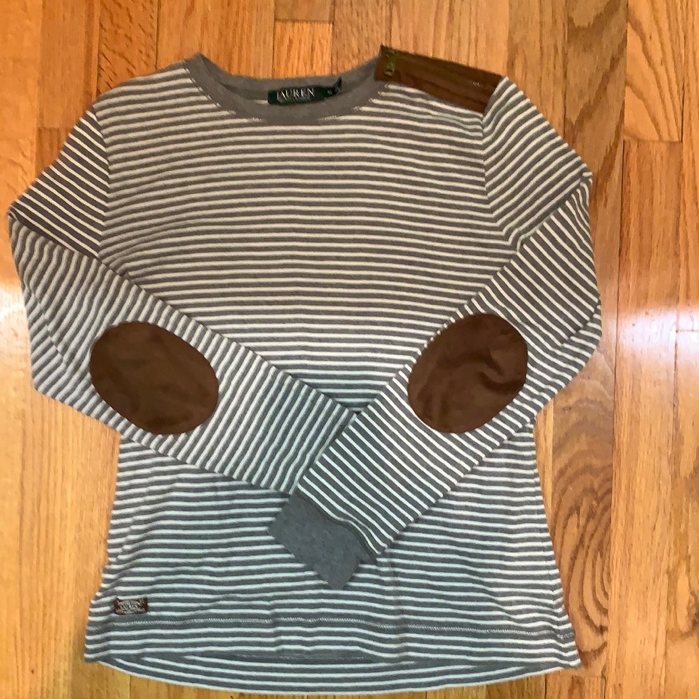 Long sleeved Lauren striped top